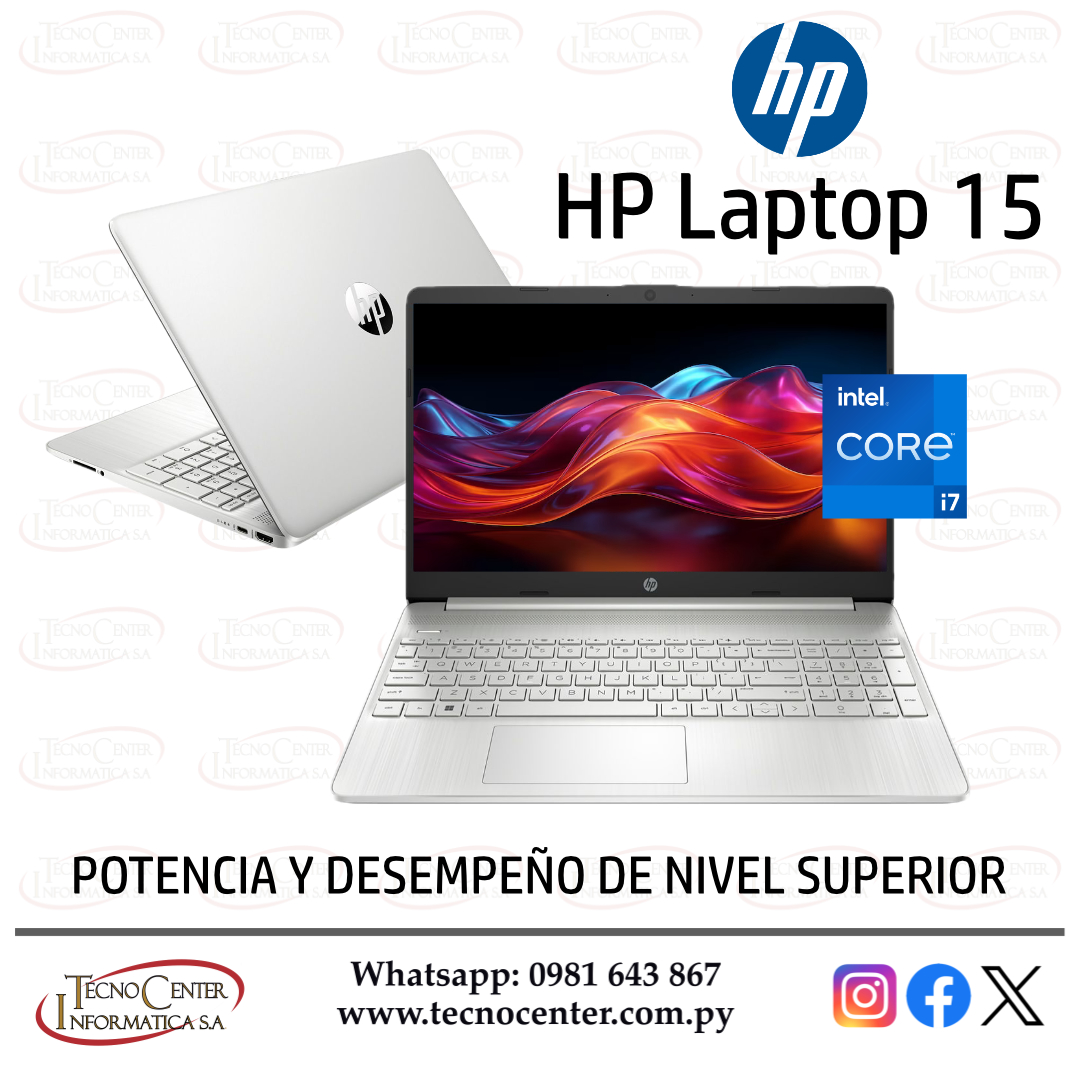 Notebook HP Laptop 15 Intel Core i7